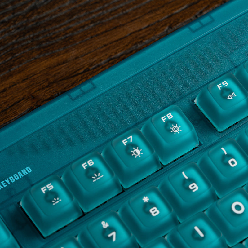 8BitDo Retro 87 Keyboard - Clear Blue (Ships on Aug 14. 2026)